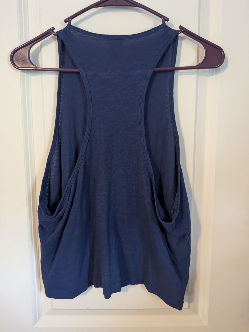 PINK Victoria's Secret Navy Swim Coverup Tank with Light Blue Logo - Picture 3 of 3
